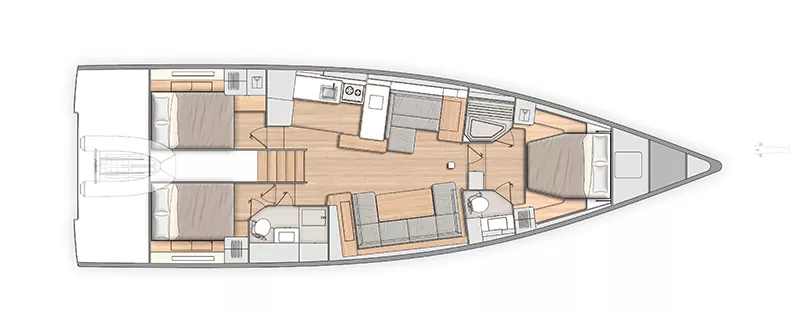 Benetau Oeanis 54, Approdi srl Charter